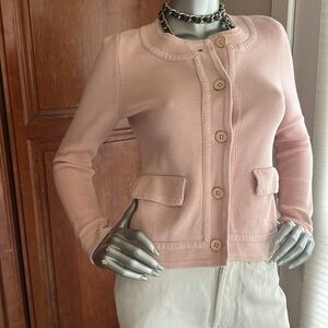 Talbots Pink Cardigan Sweater, 2P